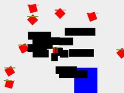 A weapon that fires height and width growing projectiles