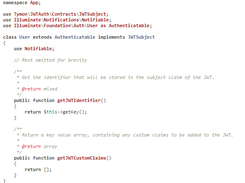 jwt-auth Screenshot 1