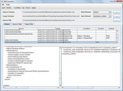 The JXC user interface for mapping and filtering XML