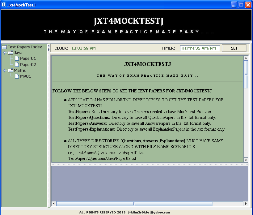 Jxt4MockTestJ