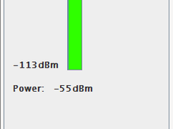 JYMAG radio signal power window in version 3.0