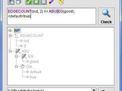 Jyntax  in the GEAR model checker (more complex rule set)