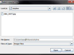 File selection