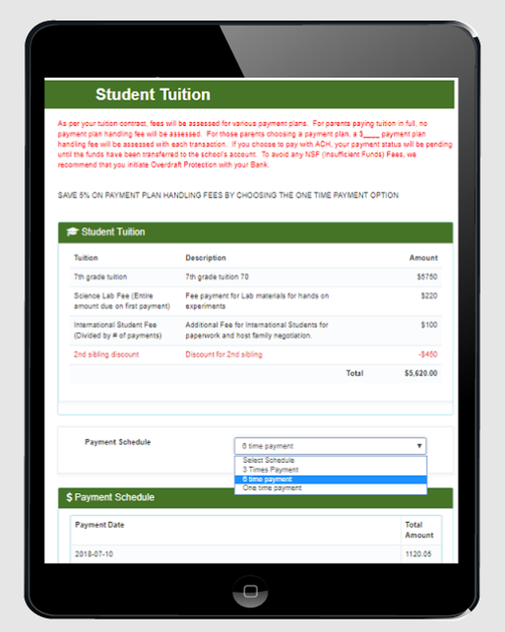 K-12 Online Screenshot 1