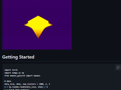 K Means using PyTorch Screenshot 1