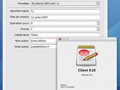 Editor (general information) and About window [client-osx]