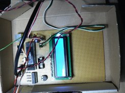 ATmega 1284P with the PS2-Keyboard receptical
