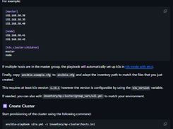 k3s Ansible Playbook Screenshot 1