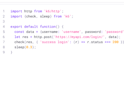 k6 Screenshot 1