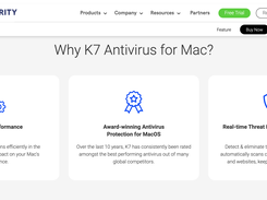 K7 Antivirus For Mac Screenshot 1