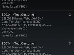K8 Field Service Screenshot 2