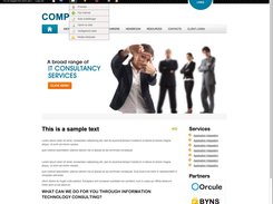 menu and default skin