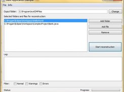 GUI Main Window Prototype