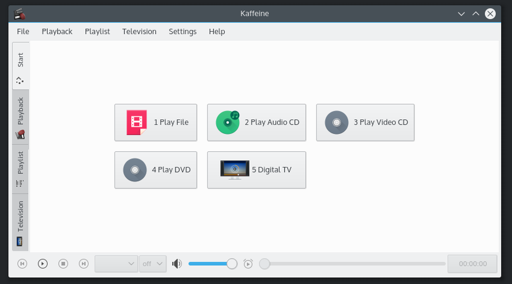 Kaffeine Screenshot 1