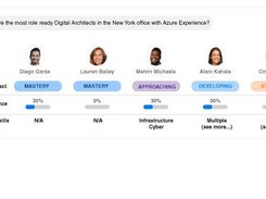 Allow users to search for employees that match job criteria with specific attributes. - Query all validated skills data, learning and training completions, and experiences tracked in Kahuna - Quickly find the right talent to meet current and future workforce demands