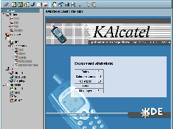 KAlcatel Screenshot 1