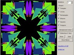 Stereo capture from Kaleidoscope - 3D v1.10 in action