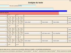 analyser une dictée