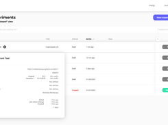 Run multiple experiments at the same time with Kameleoon