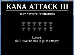Trophy gallery.