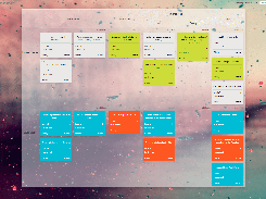 An example Kanban Tool board.