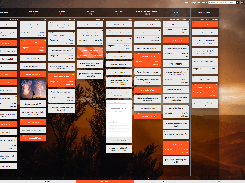 An example Kanban Tool board.