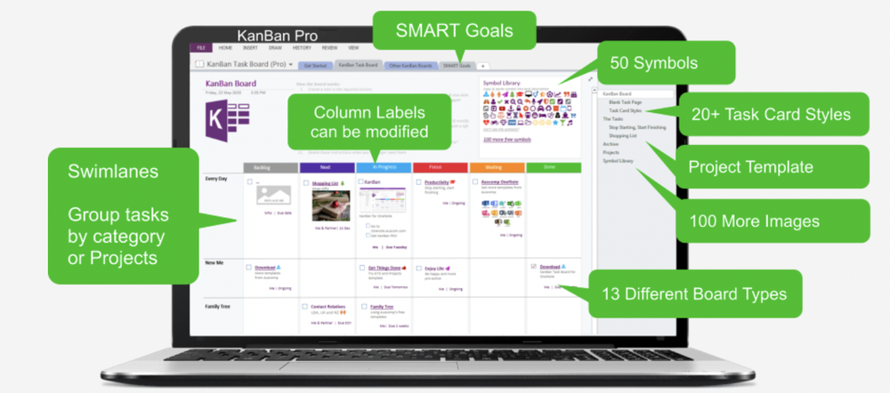 Auscomp KanBan Screenshot 1
