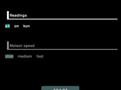 menu screen