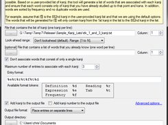Kanji Word Association Tool Screenshot 1