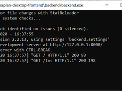 Backend - Debug Window