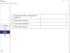 Editor View - Merge Segment Success