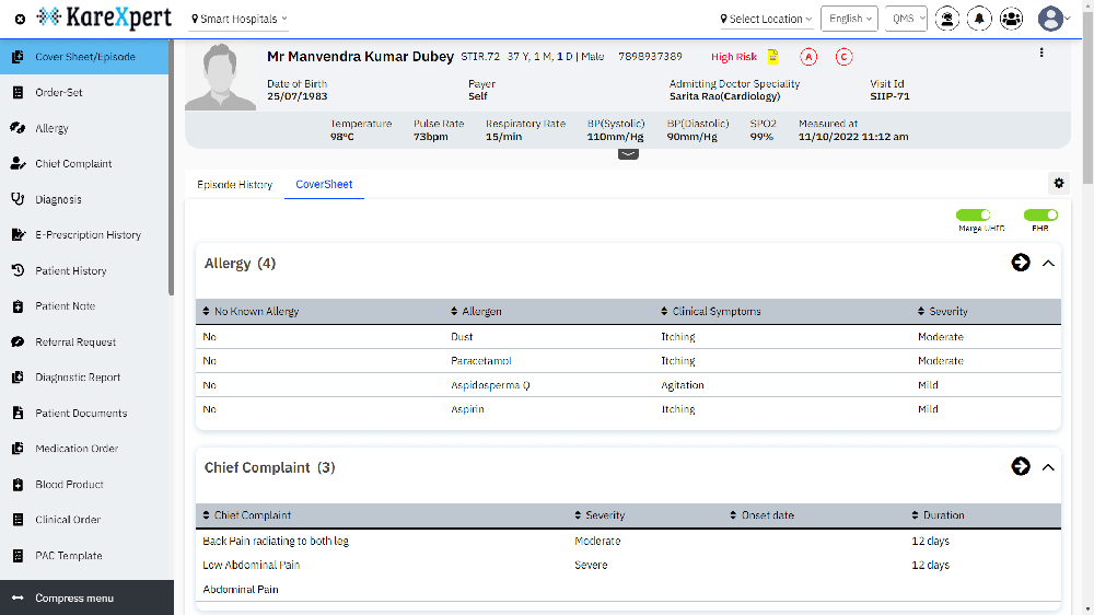 KareXpert EHR/EMR Screenshot 1