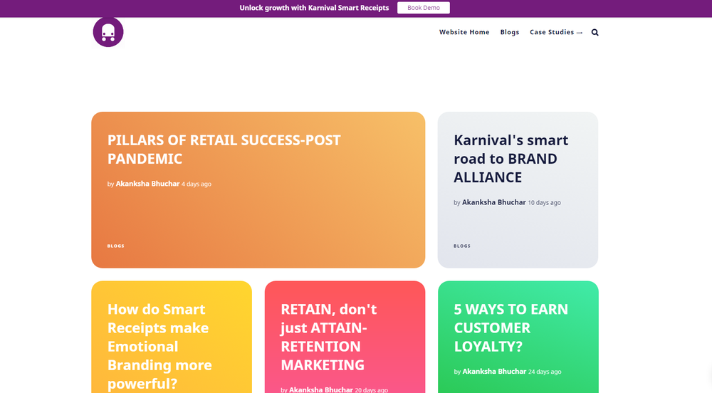 Karnival Receipts Screenshot 1