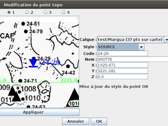 Popup setting Point Information