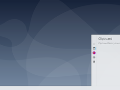 KDE's Clipboard Manager