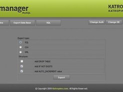 Export DB