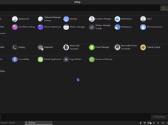 kazamOS settings manager