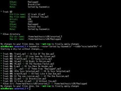 dry-run in verbose and standard modes