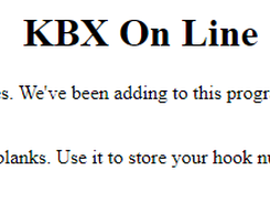 KBX On Line Screenshot 1