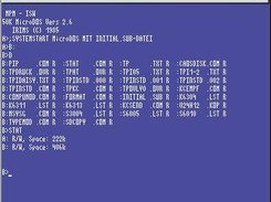 KC 85/4 running MicroDOS