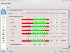 configuration screen for Users