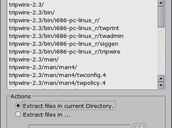 Version 2.0 File Extraction Dialog