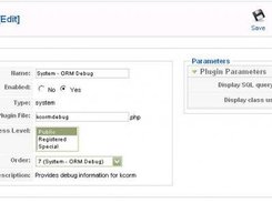 System Plugin - ORM Debug