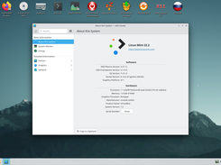 LinuxMint 22.2 KDE Plasma, RU/EN Screenshot 2