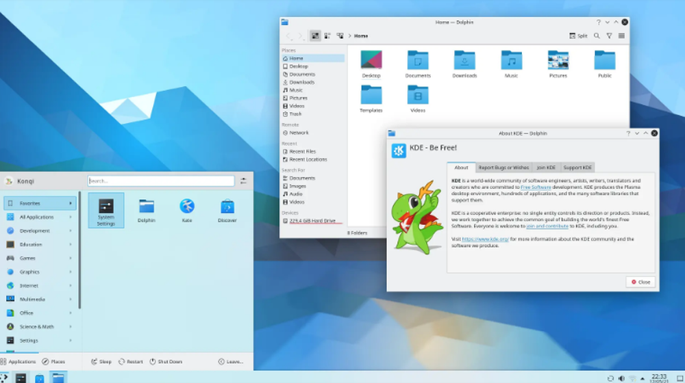 KDE Plasma Screenshot 1