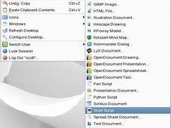 Template Menu Item Created From Service Menu