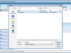 Run PST converter software, then click on 'Open Button' to Scan PST file.