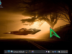 Área de Trabalho do KDu 9