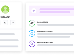 Securely store your donor data, transaction history, and even communication preferences in Keela’s Contact Database.