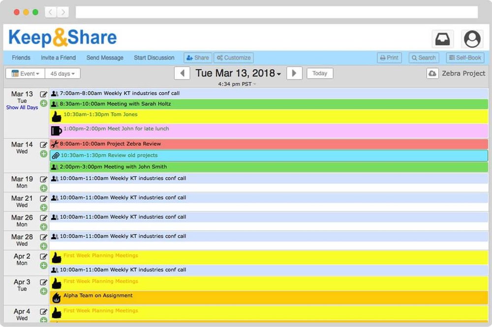 Keep&Share Screenshot 1
